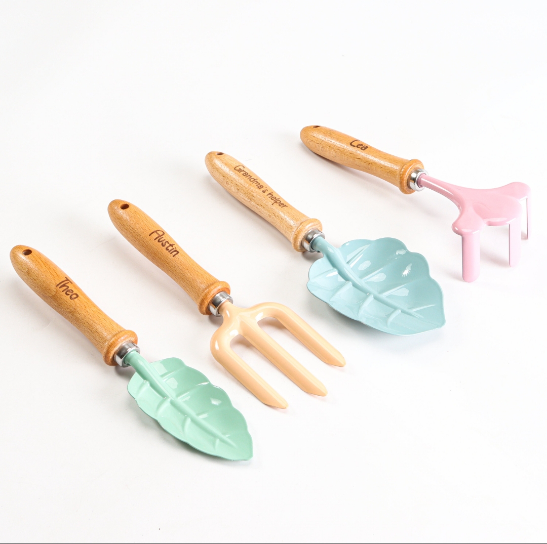 Gardening Tools Names For Kids - 어린이 정원 도구 세트, 맞춤 각인