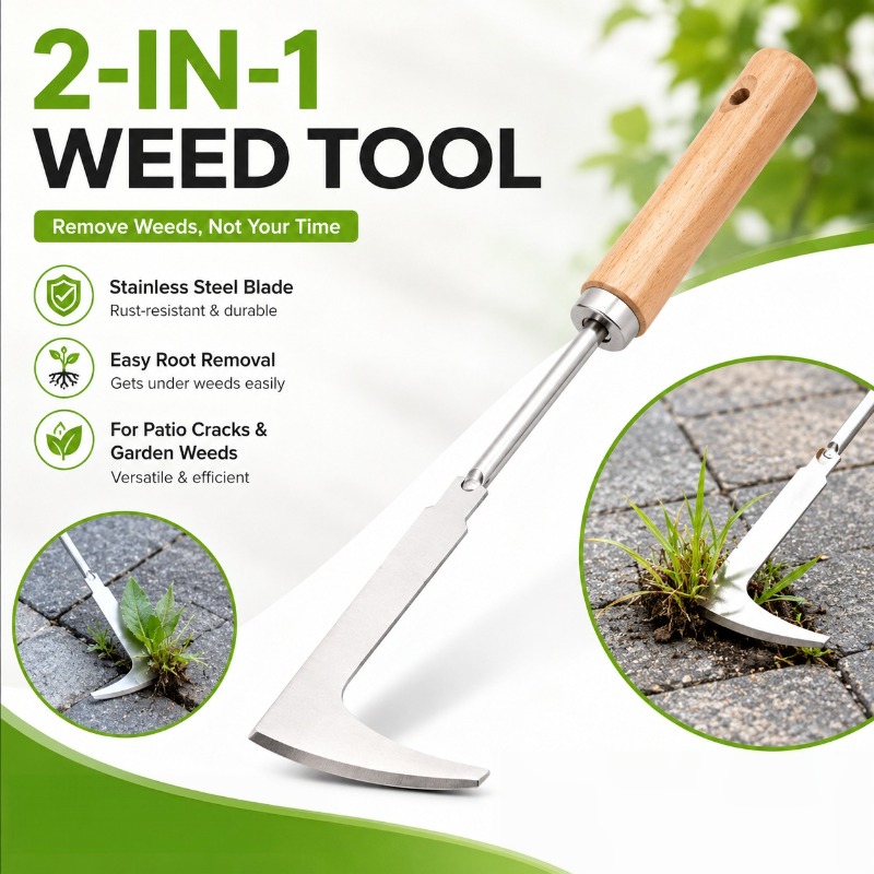 스테인리스 스틸 틈새 제초 도구 L자형 다용도 정원용  - Gardening Tools Used For Weeding 리뷰 및 가격