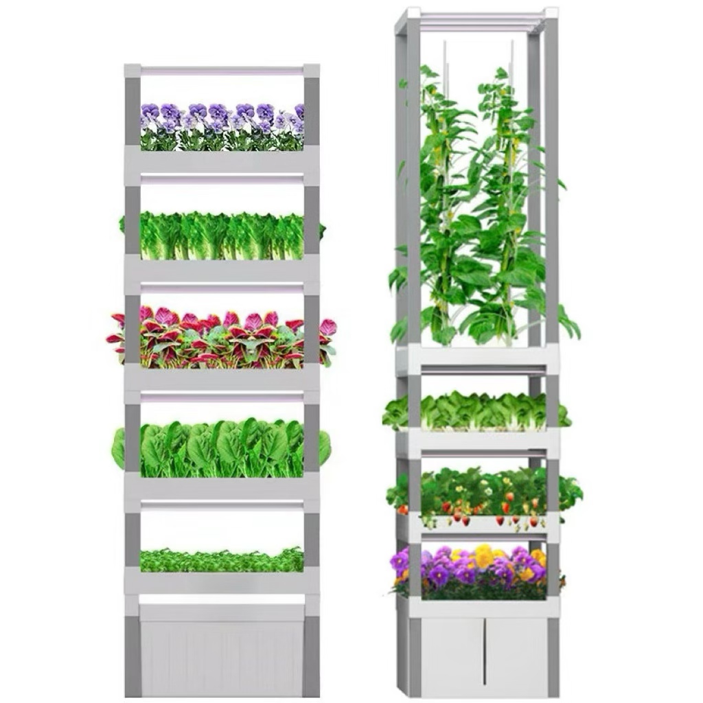 새로운 자동 가정용 수직 수경 재배 시스템 관수 펌프  - Hydroponic System 리뷰 및 가격