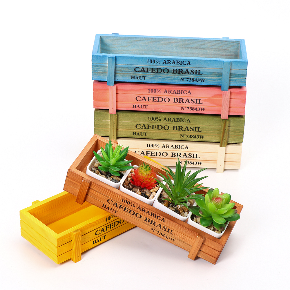 천연 나무 화분 정원 장식, 수조 장식 화분, 다육 상 - Gardening Tools Organiser 리뷰 및 가격