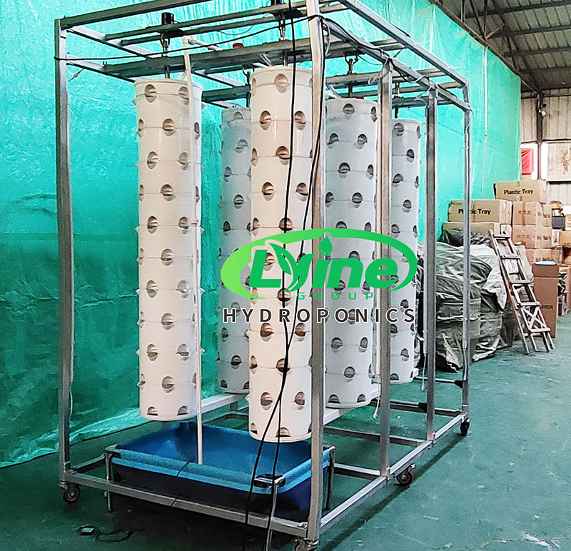 스마트 행잉 컬럼 수경 재배 회전 타워 성장 타워 농업 - Hydroponic System 리뷰 및 가격