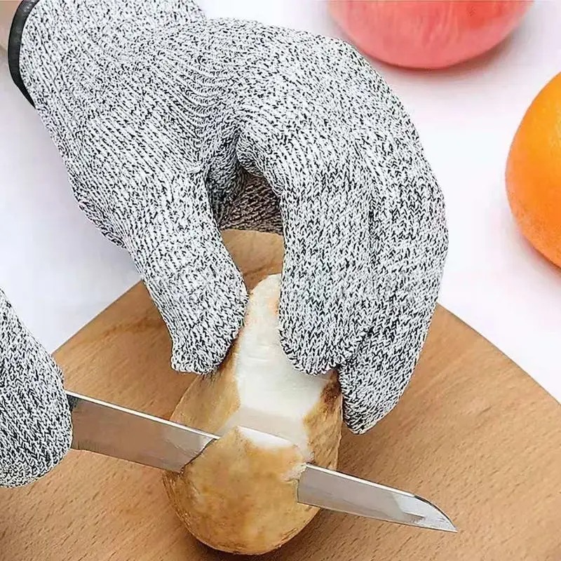 레벨 5 HPPE 절단 방지 장갑 주방 원예용 니트 절 - Gardening Tools Gloves 리뷰 및 가격