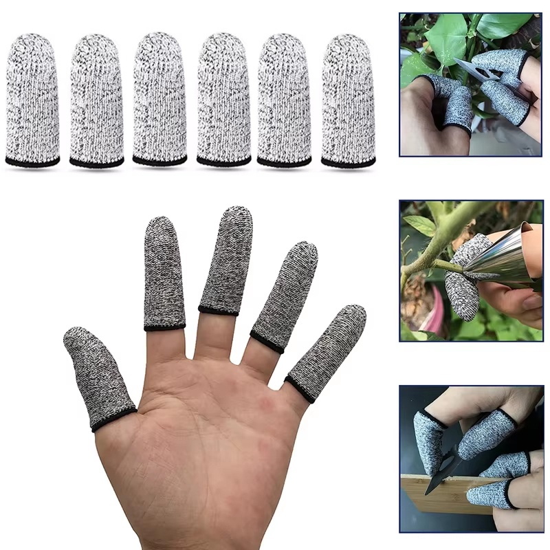 5단계 고성능 절단 방지 섬유 5쌍 손가락 보호대 엄지 - Gardening Tools Gloves 리뷰 및 가격