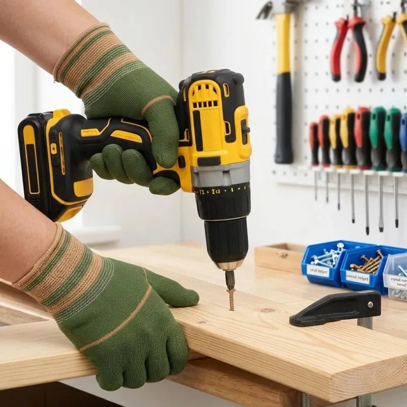 12-48쌍 통기성 내마모성 작업 장갑 남성 여성 노동 - Gardening Tools Gloves 리뷰 및 가격