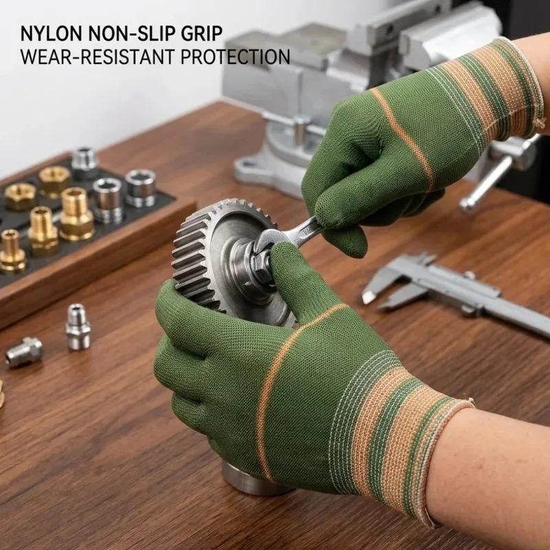 12-48쌍 통기성 내마모성 작업 장갑 남성 여성 노동 - Gardening Tools Gloves 리뷰 및 가격
