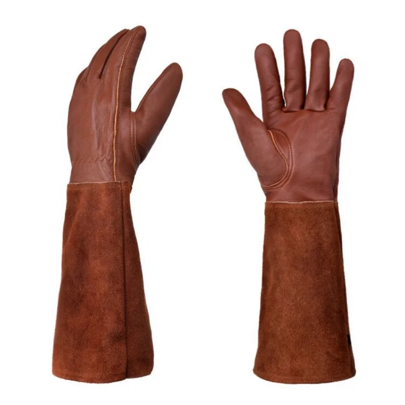 1 쌍 헤비 듀티 원예 장미 가지 치기 건틀릿 장갑 가 - Gardening Tools Gloves 리뷰 및 가격